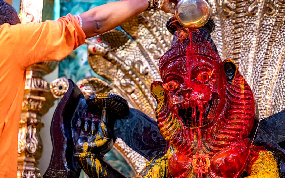 Does the Narasimha Kavacham protect us when we chant it?